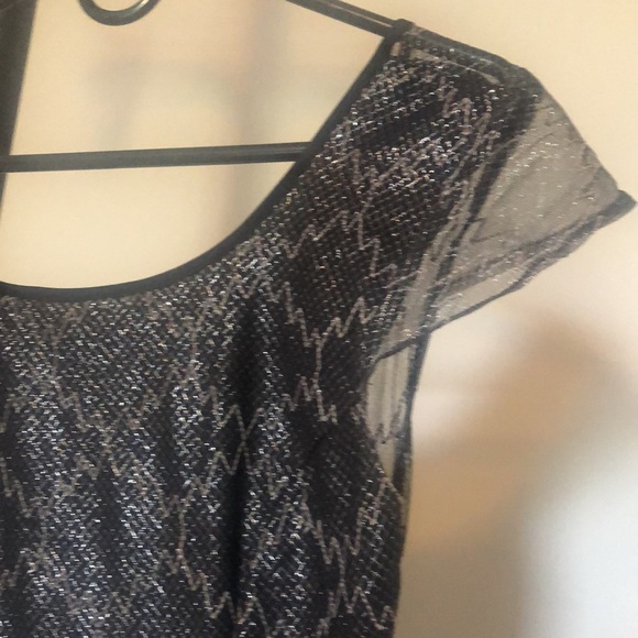 UO pins & needles shimmery dress - Picture 3 of 5